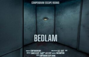 Bedlam escape room asylum interior at Compendium Bury