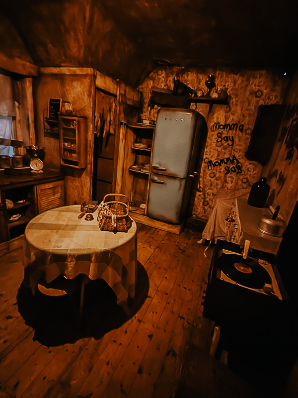 Wrong Turn escape room, Route 66 themed interior at Compendium Bury